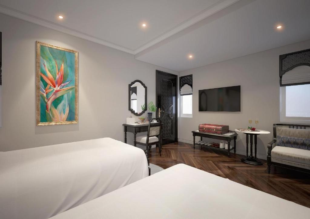 Hanoi Graceful Hotel And Travel Exterior photo